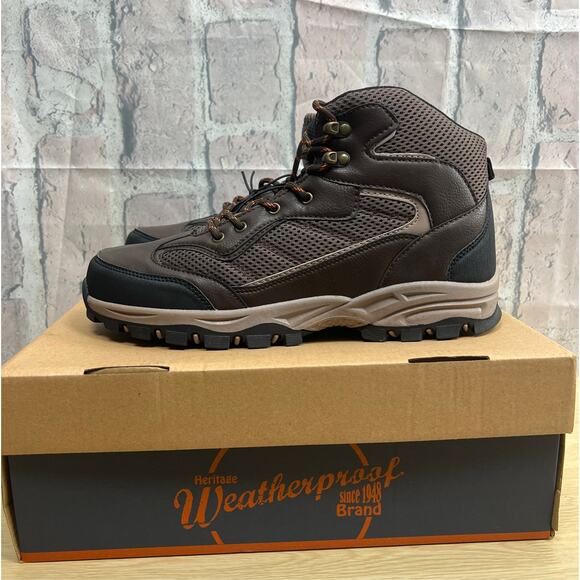 Original Weatherproof Vintage Brendan Mens Hikers Boots Size 11M New in Box - Picture 1 of 14